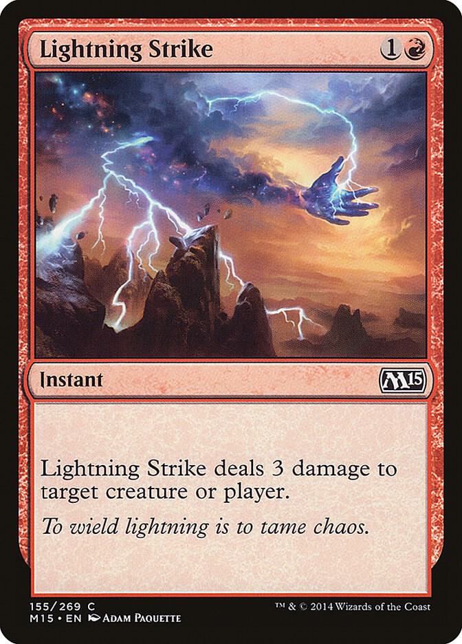 Lightning Strike 155 (Magic 2015 (M15)) 