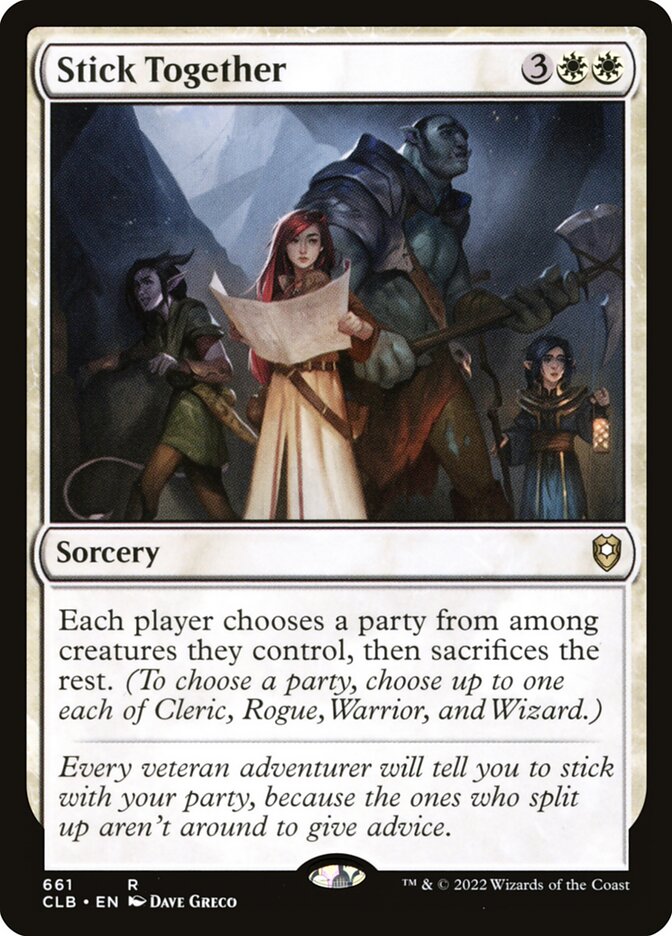 Stick Together 661 (Commander Legends: Battle for Baldur's Gate) 
