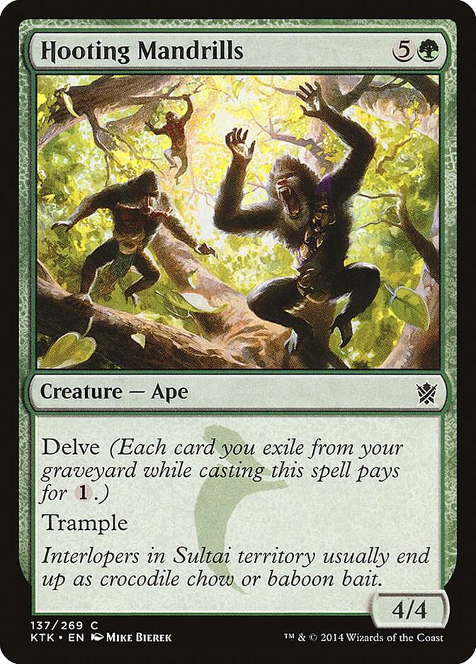 Hooting Mandrills 137/269 (Khans of Tarkir) 