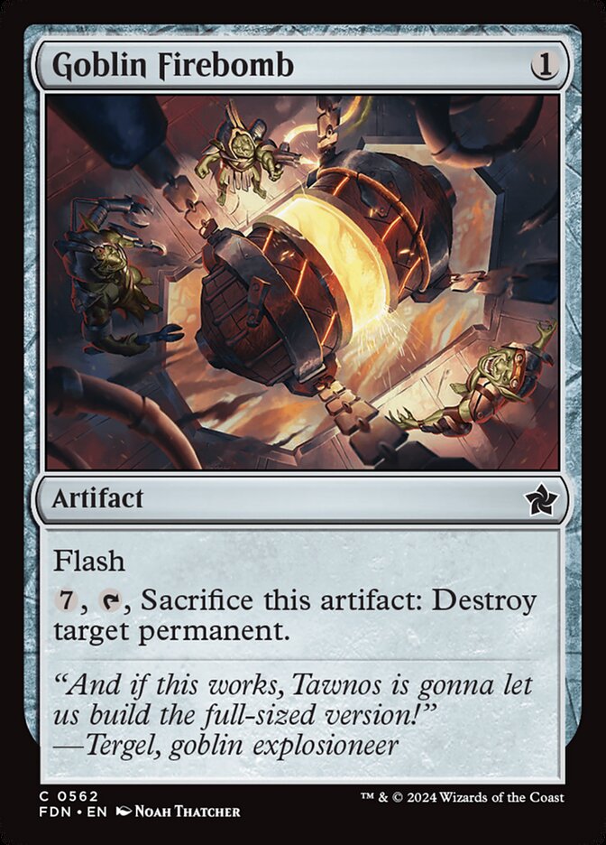 Goblin Firebomb 562/291 (Foundations) 