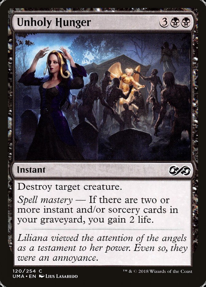 Unholy Hunger 120/254 (Ultimate Masters) 