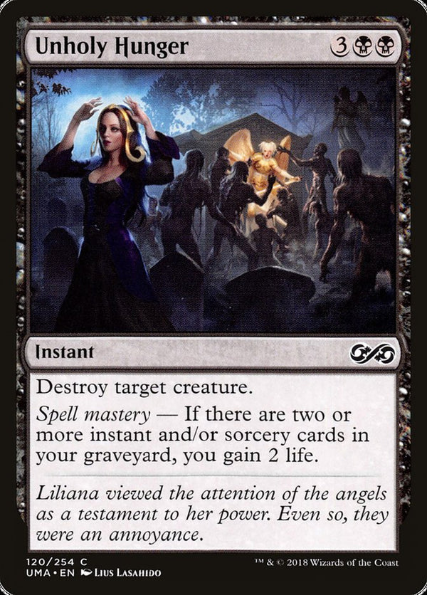 Unholy Hunger 120/254 (Ultimate Masters) 