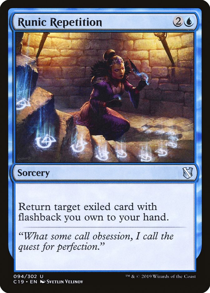 Runic Repetition 94/302 (Commander 2019) 
