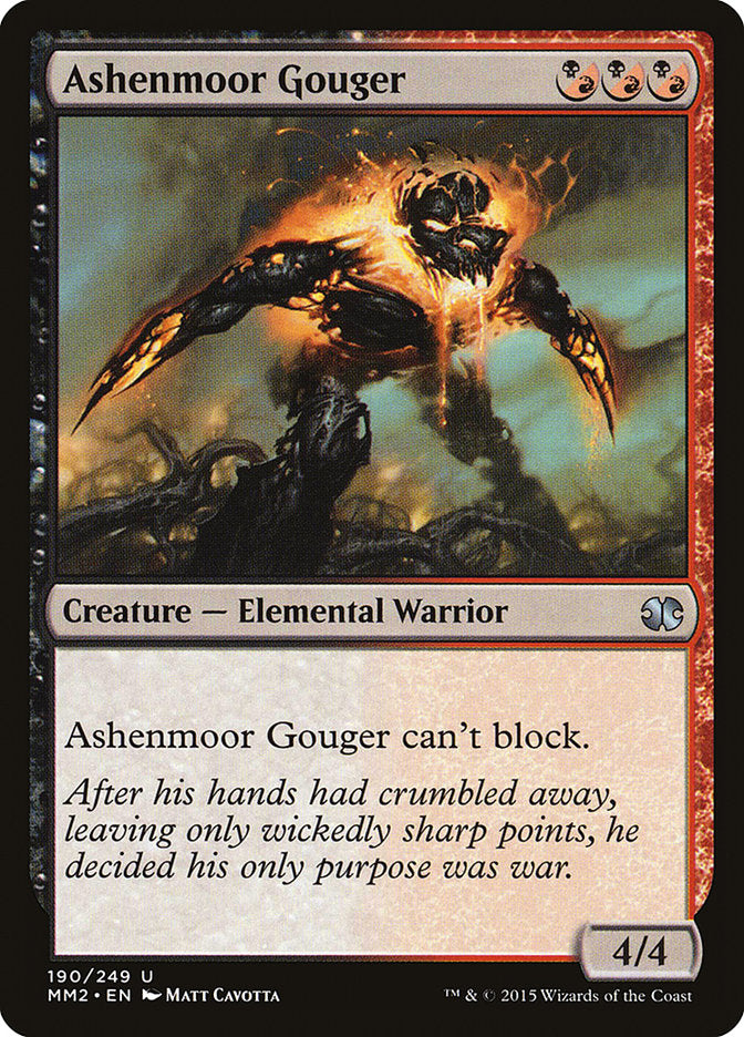 Ashenmoor Gouger 190/249 (Modern Masters 2015) 