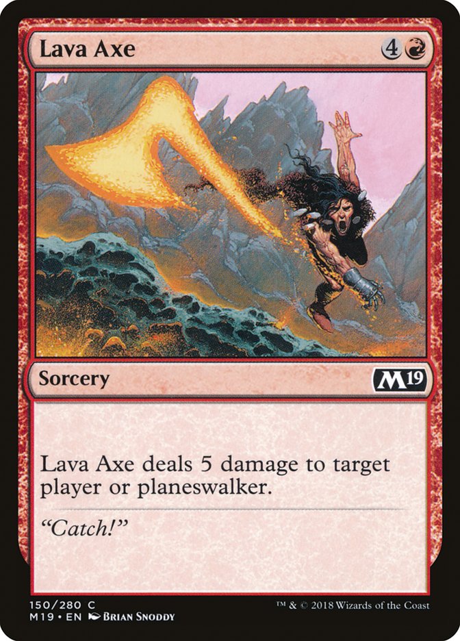 Lava Axe 150/280 (Core Set 2019) 