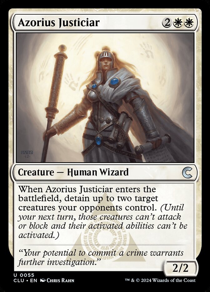 Azorius Justiciar 55/284 (Ravnica: Clue Edition) 