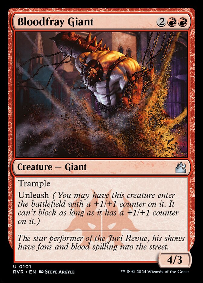 Bloodfray Giant 101/291 (Ravnica Remastered) 
