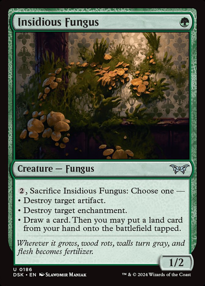 Insidious Fungus 186/286 (Duskmourn: House of Horror) 