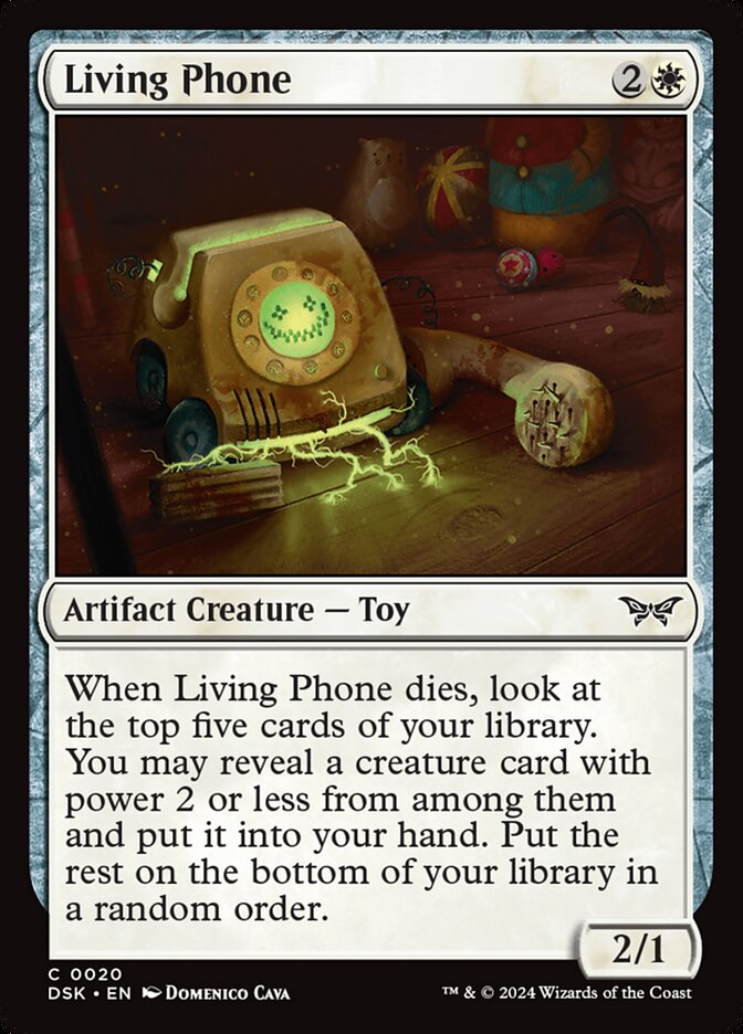 Living Phone 20/286 (Duskmourn: House of Horror) 