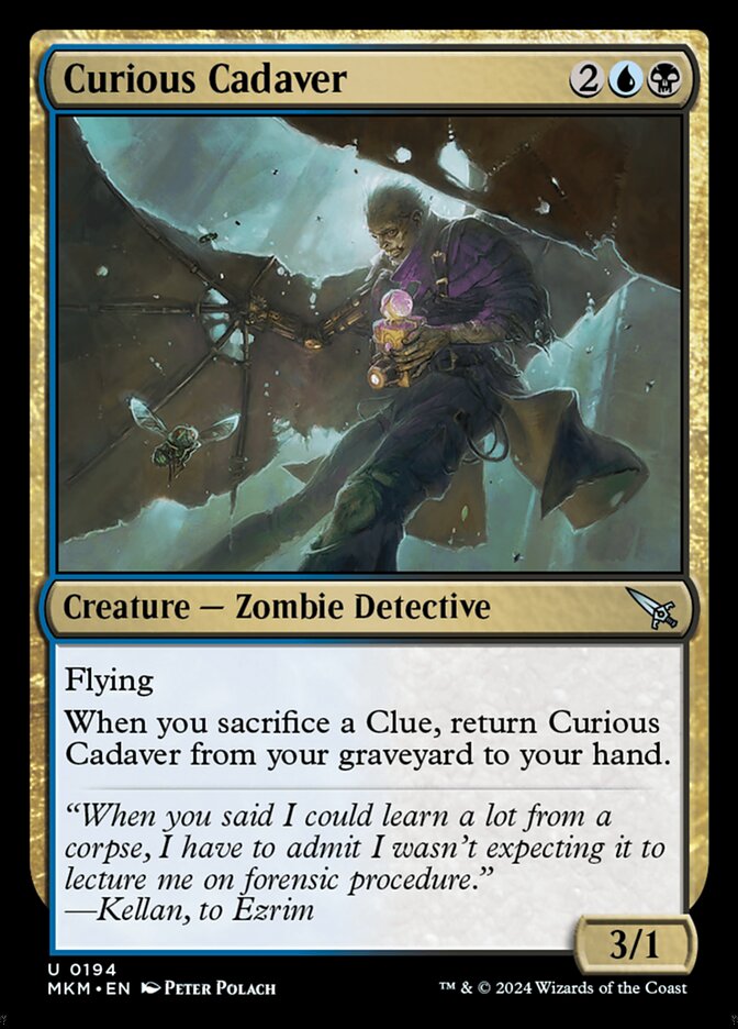 Curious Cadaver 194/286 (Murders at Karlov Manor) 