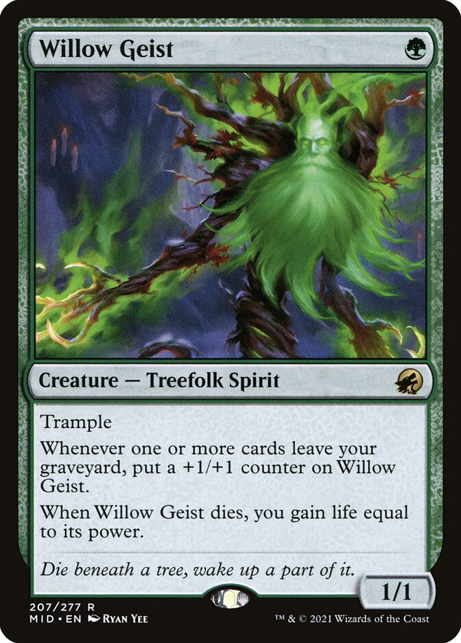 Willow Geist 207/277 (Innistrad: Midnight Hunt) 