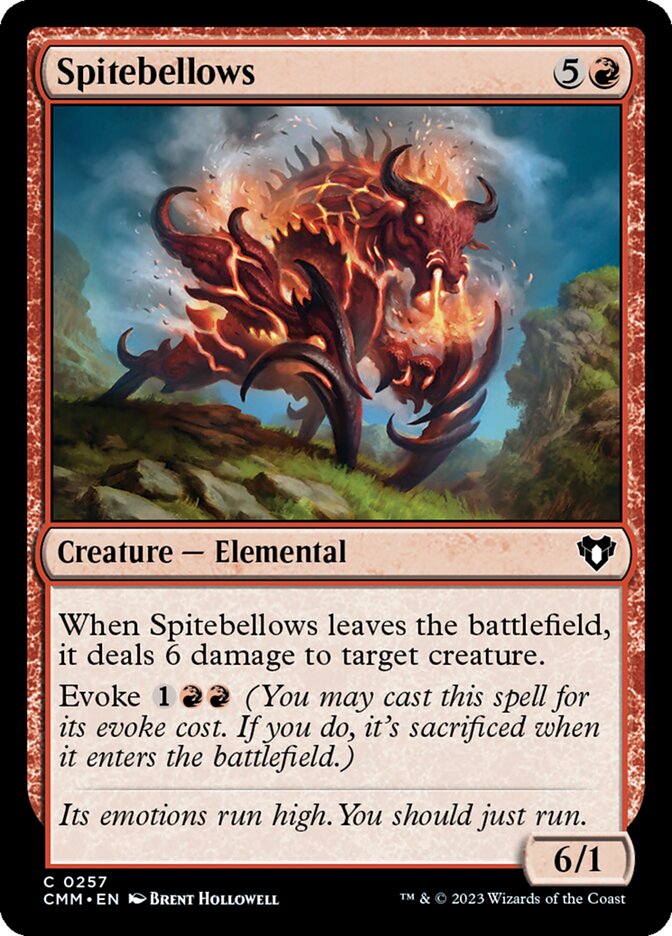 Spitebellows 257/451 (Commander Masters) 