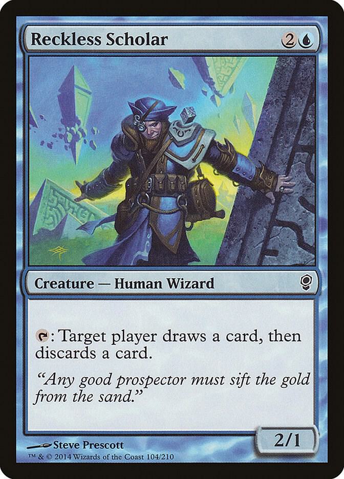 Reckless Scholar 104/210 (Conspiracy) 