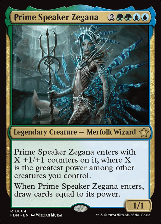 Prime Speaker Zegana 664/291 (Foundations) 