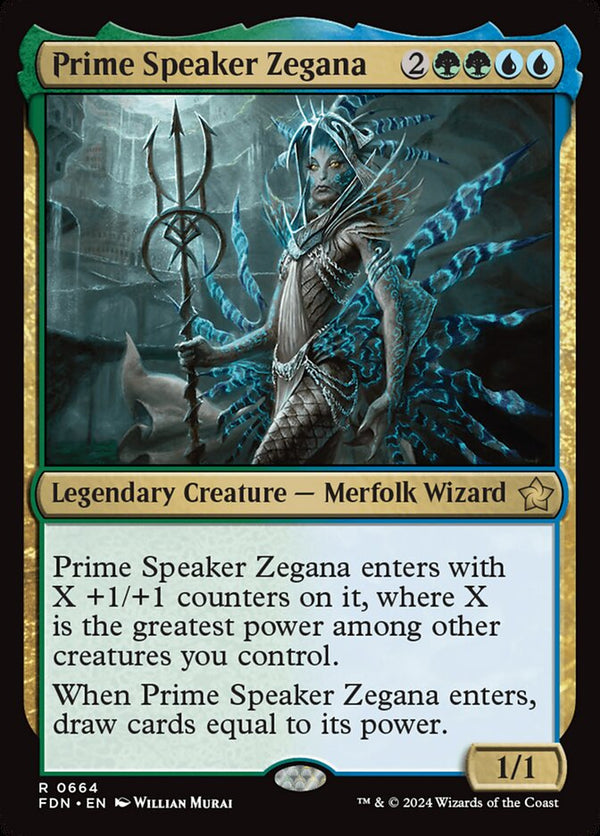 Prime Speaker Zegana 664/291 (Foundations) 