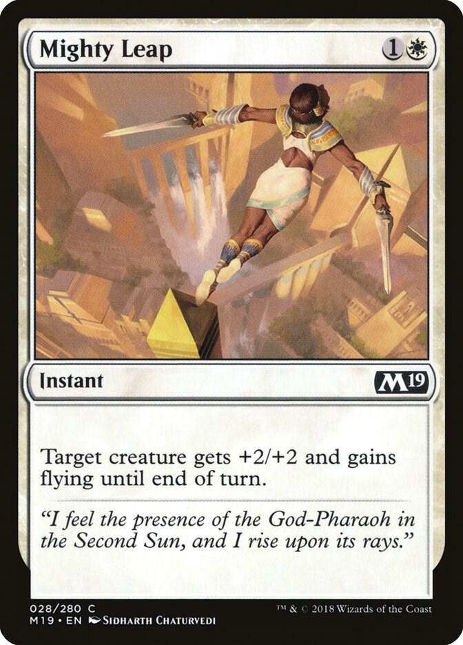 Mighty Leap 28/280 (Core Set 2019) 