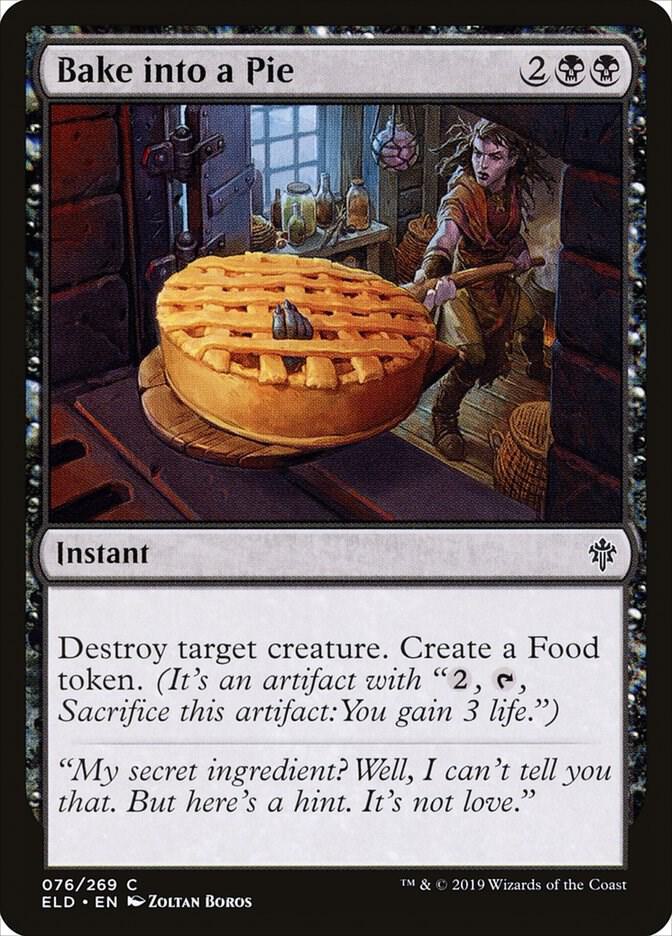 Bake into a Pie 76/269 (Throne of Eldraine) 