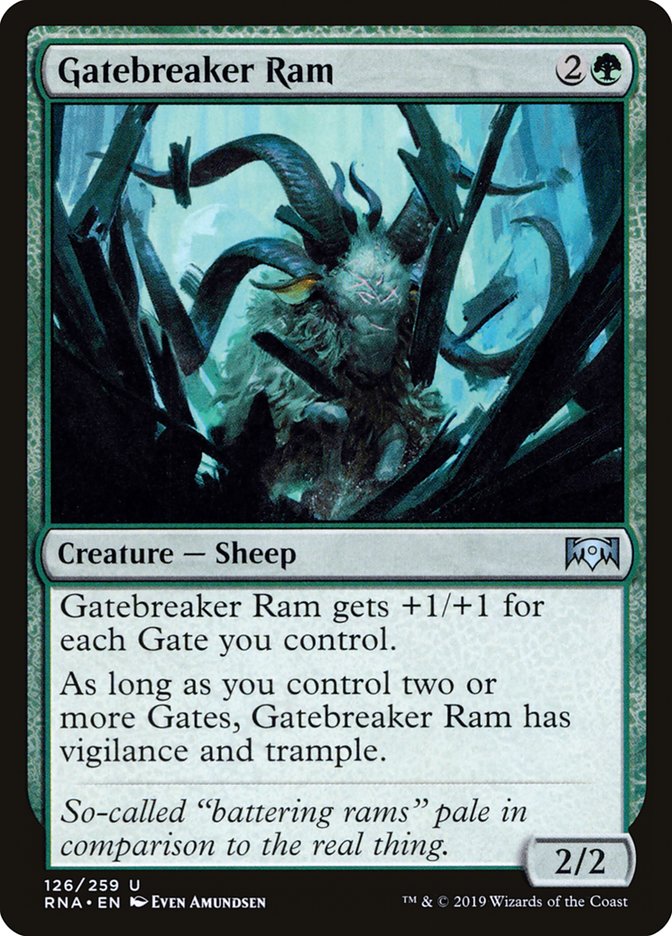 Gatebreaker Ram 126/259 (Ravnica Allegiance) 