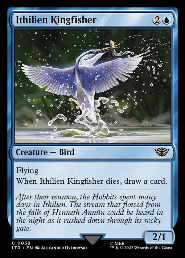 Ithilien Kingfisher 58/281 (Universes Beyond: The Lord of the Rings: Tales of Middle-earth) 
