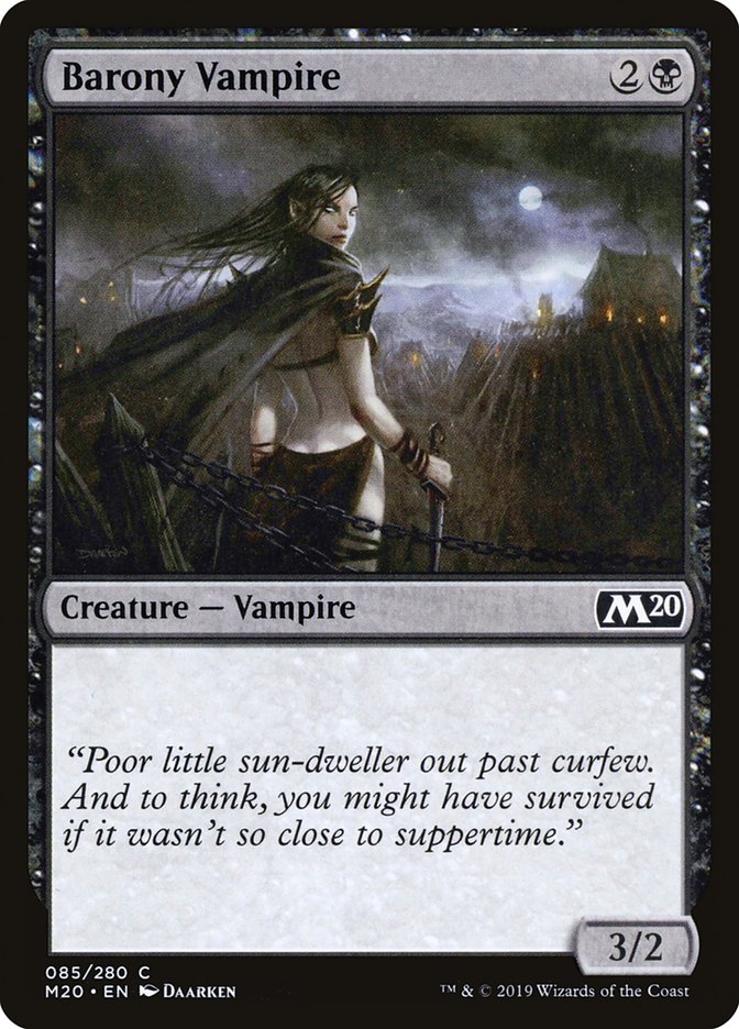 Barony Vampire 85/280 (Core Set 2020) 