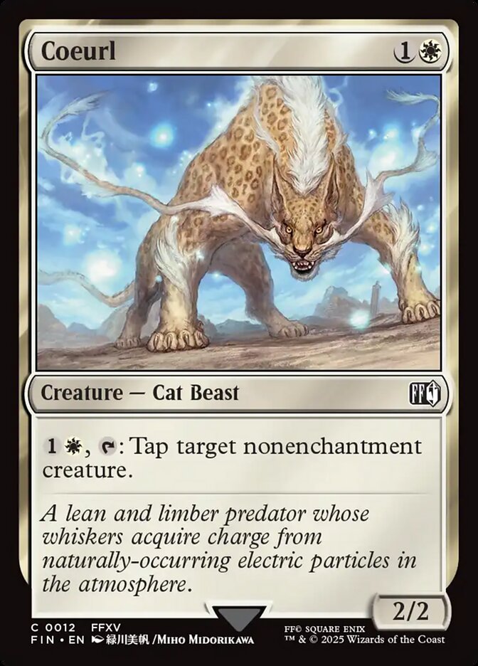 Coeurl 12/309 (FINAL FANTASY)  - Foil