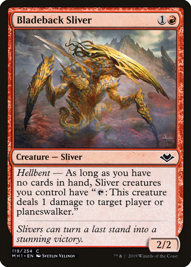 Bladeback Sliver 119/254 (Modern Horizons) 