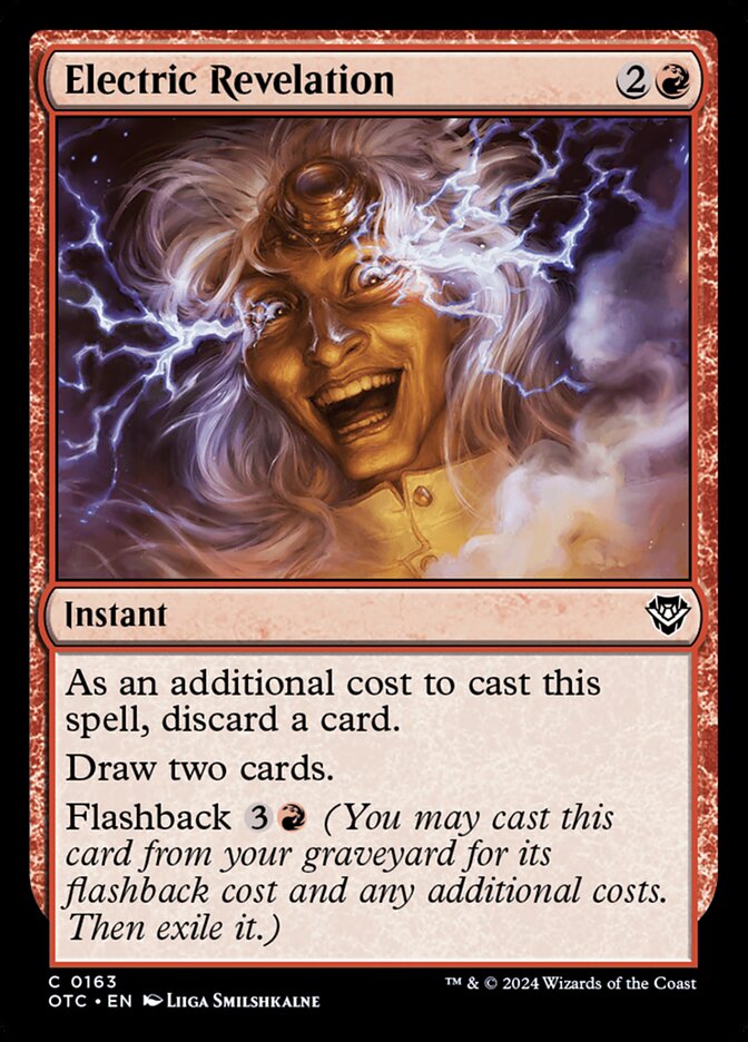 Electric Revelation 163/342 (Commander: Outlaws of Thunder Junction) 