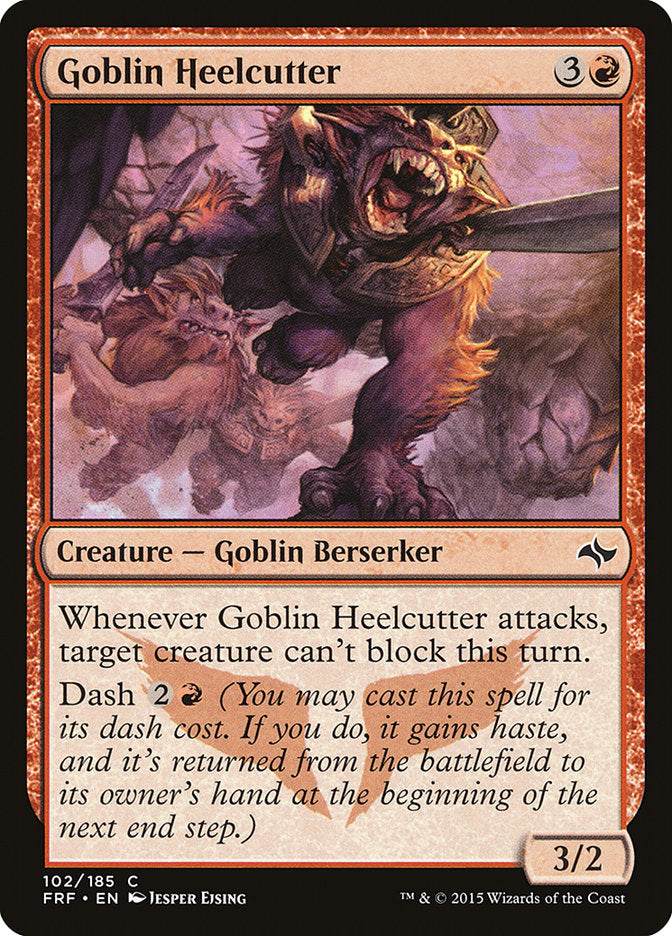 Goblin Heelcutter 102/185 (Fate Reforged) 