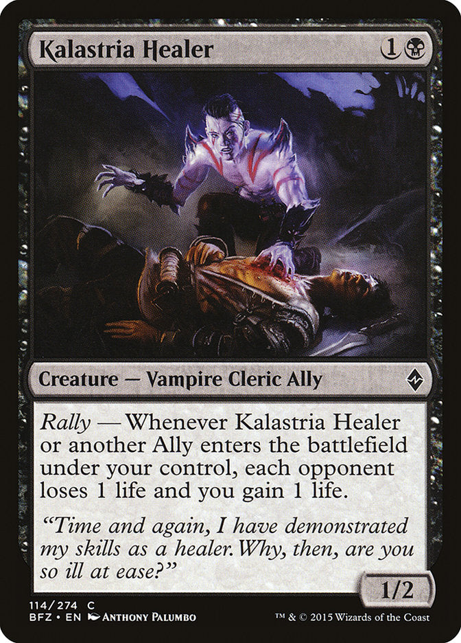 Kalastria Healer 114/274 (Battle for Zendikar) 
