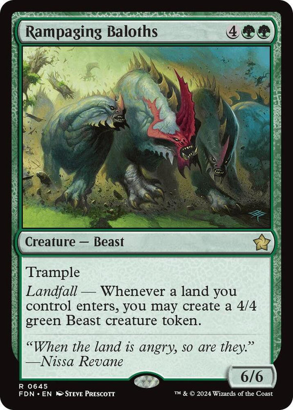 Rampaging Baloths 645/291 (Foundations) 