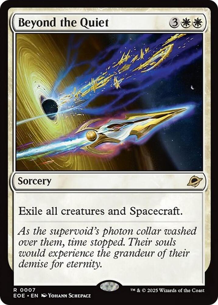 Beyond the Quiet 7 (Edge of Eternities) 