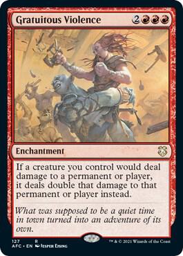 Gratuitous Violence 127/62 (Commander: Adventures in the Forgotten Realms) 