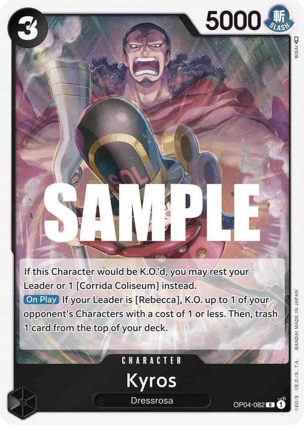 Kyros OP04-082 (Kingdoms of Intrigue)  - Foil