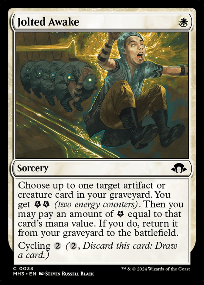 Jolted Awake 33/319 (Modern Horizons 3) 