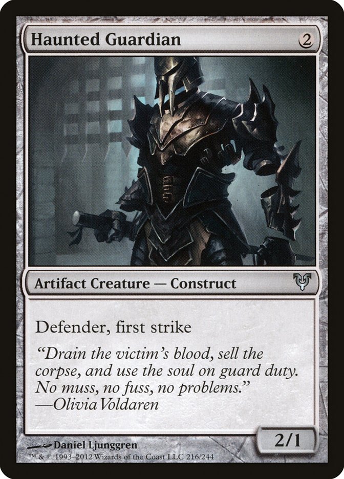 Haunted Guardian 216/244 (Avacyn Restored) 