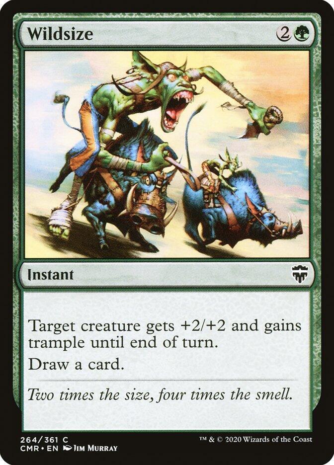 Wildsize 264/361 (Commander Legends)  - Foil