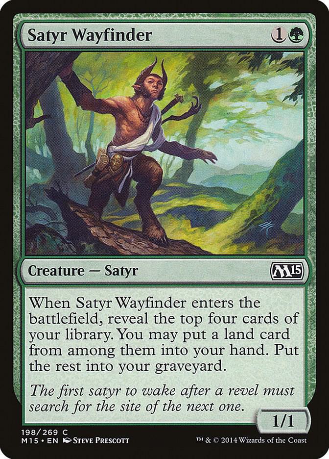 Satyr Wayfinder 198/269 (Magic 2015 (M15)) 