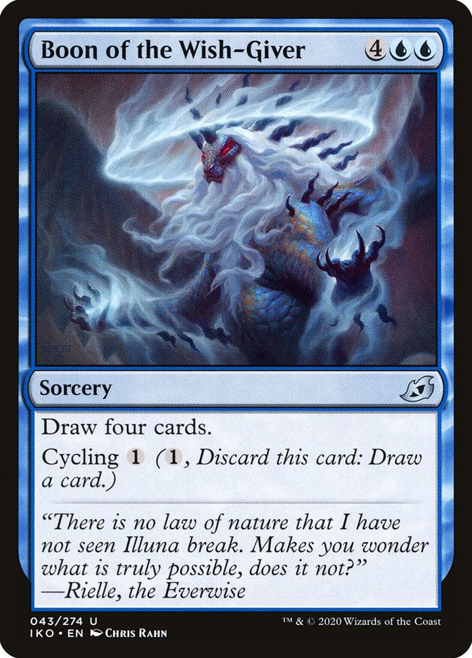 Boon of the Wish-Giver 43/274 (Ikoria: Lair of Behemoths) 