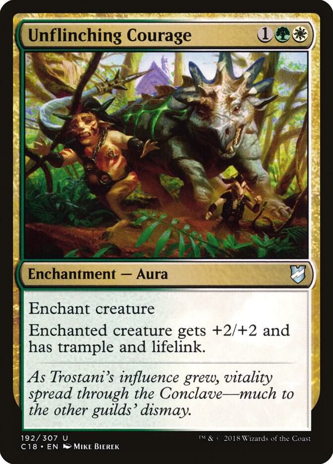 Unflinching Courage 192/307 (Commander 2018) 