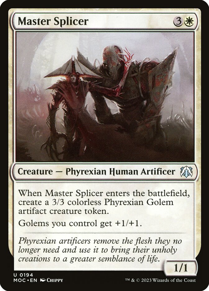 Master Splicer 194/444 (Commander: March of the Machine) 