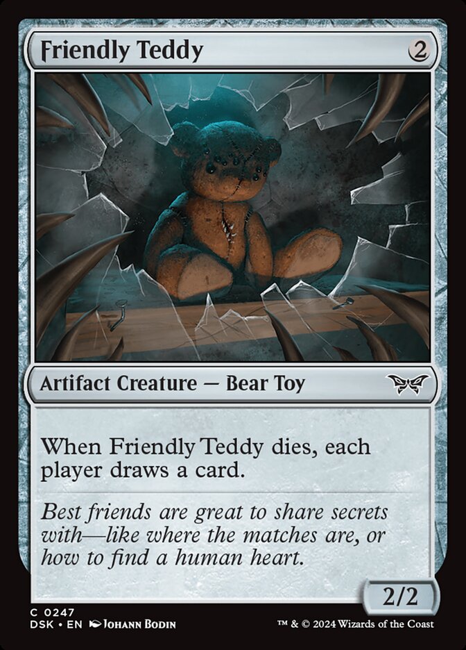 Friendly Teddy 247 (Duskmourn: House of Horror) 