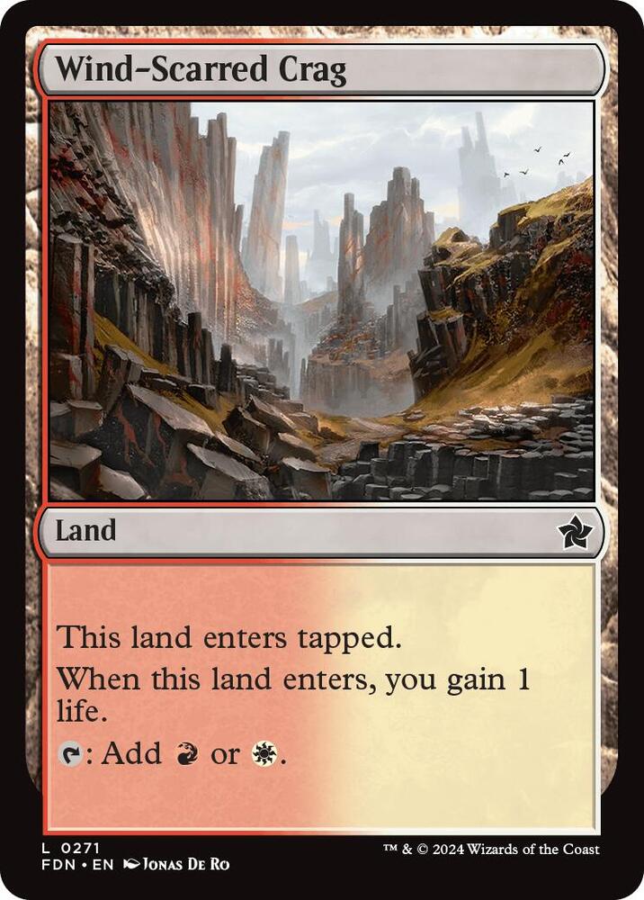 Wind Scarred Crag 271/291 (Foundations) 