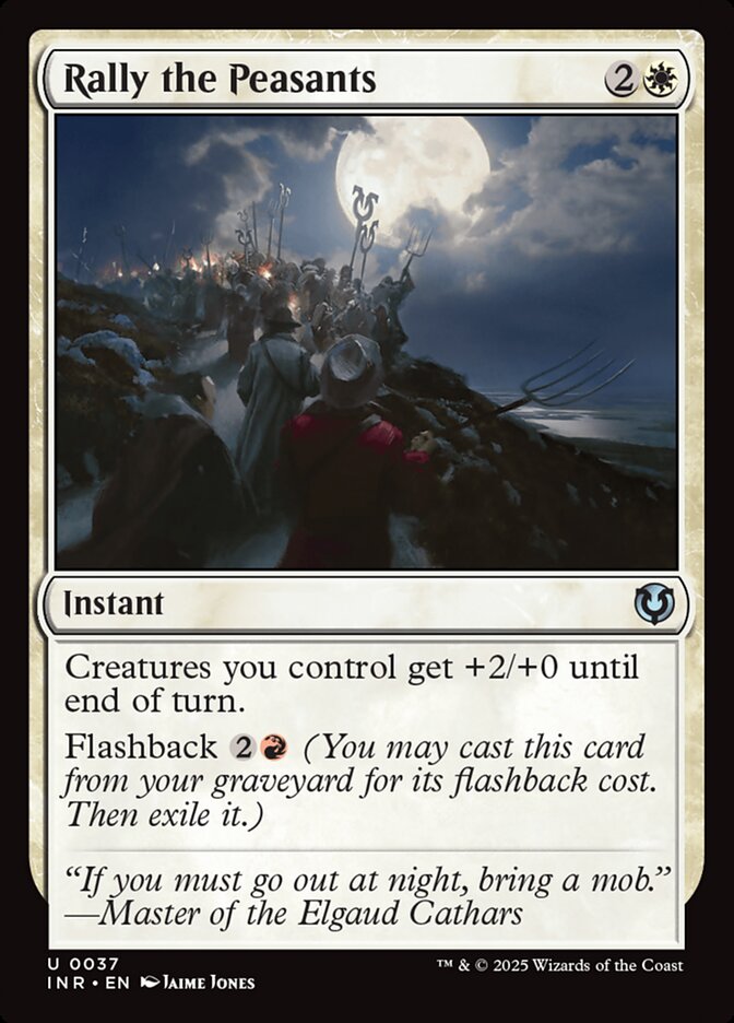 Rally the Peasants 37/287 (Innistrad Remastered) 