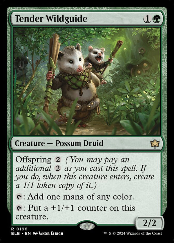 Tender Wildguide 196 (Bloomburrow) 