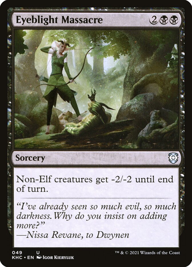 Eyeblight Massacre 49/1 (Commander: Kaldheim) 