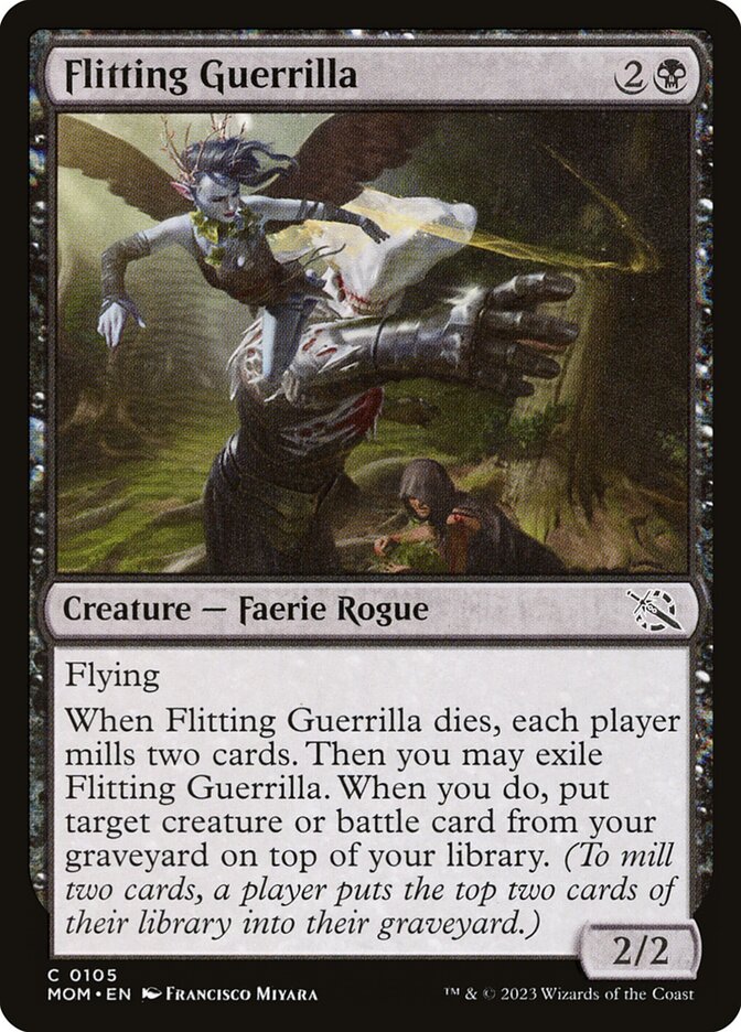 Flitting Guerrilla 105/291 (March of the Machine) 