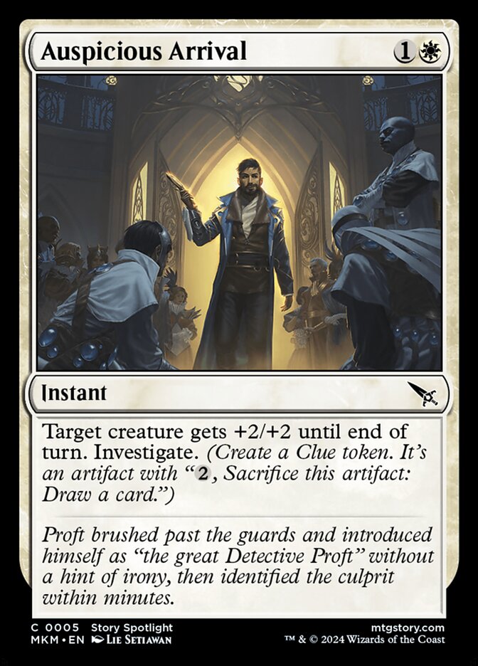 Auspicious Arrival 5/286 (Murders at Karlov Manor) 