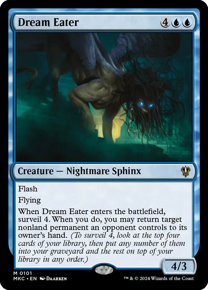 Dream Eater 101/311 (Commander: Murders at Karlov Manor) 