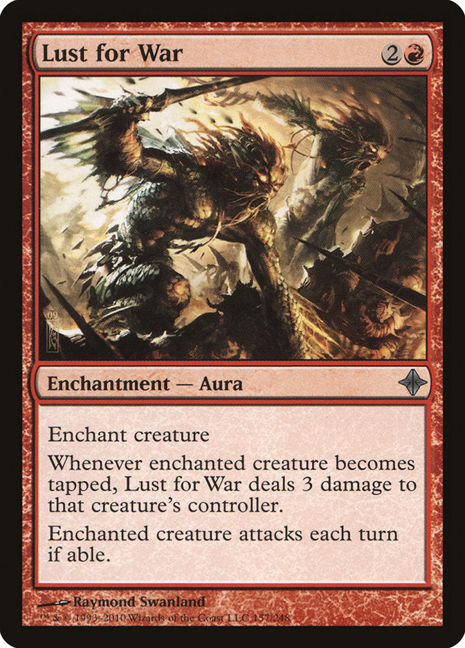 Lust for War 157/248 (Rise of the Eldrazi) 