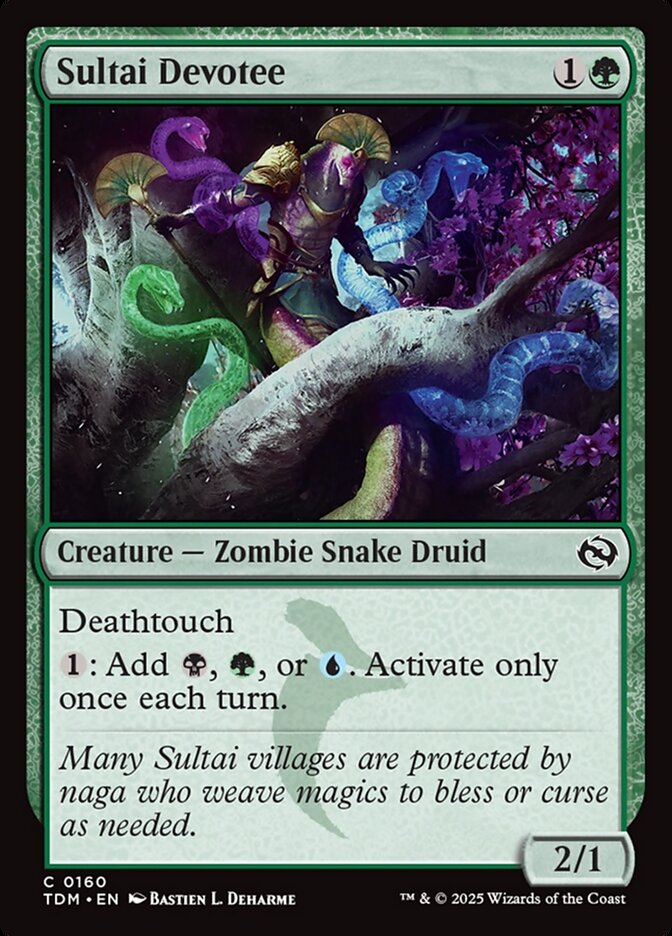 Sultai Devotee 160/291 (Tarkir: Dragonstorm) 